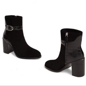 NEW Johnston & Murphy Hope Block Heel Bootie